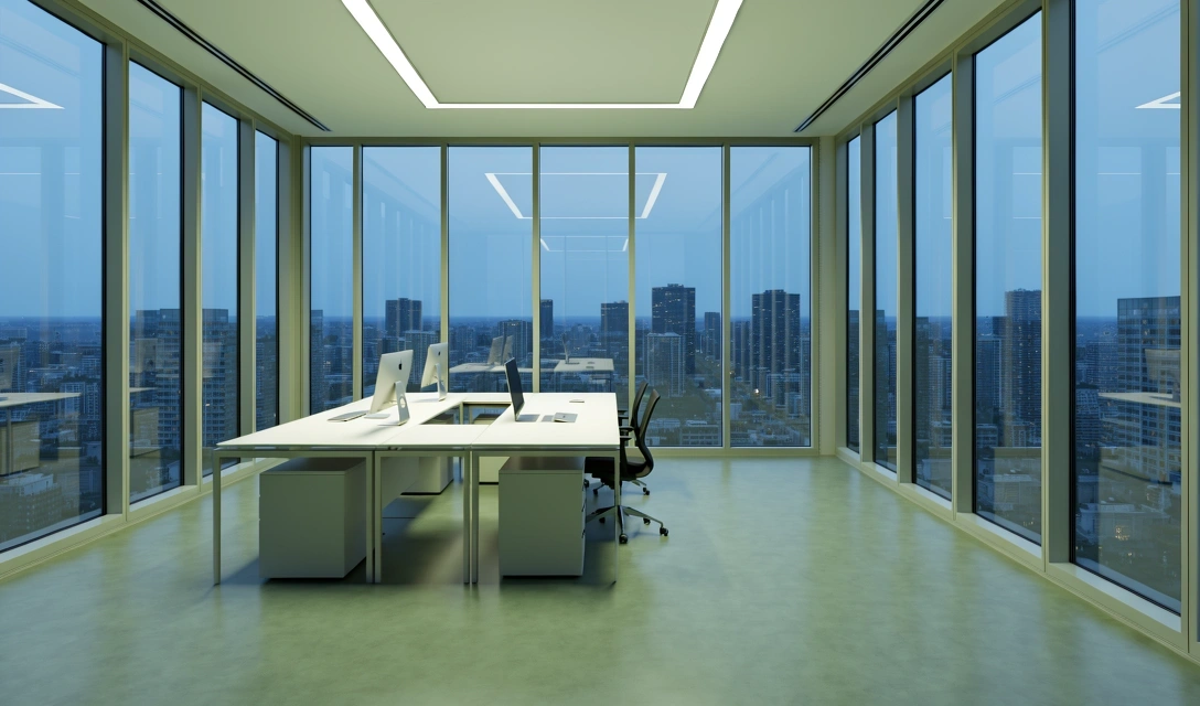 Financial headquarters environment